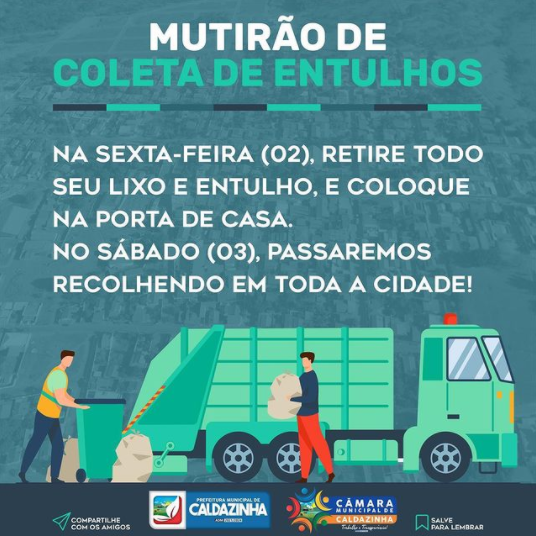 Mutirão Coletas de Entulhos